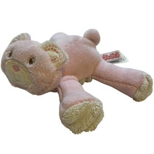 WubbaNub Pink Bear Plush Toy‎ Pacifier Soother Infant Baby Gift